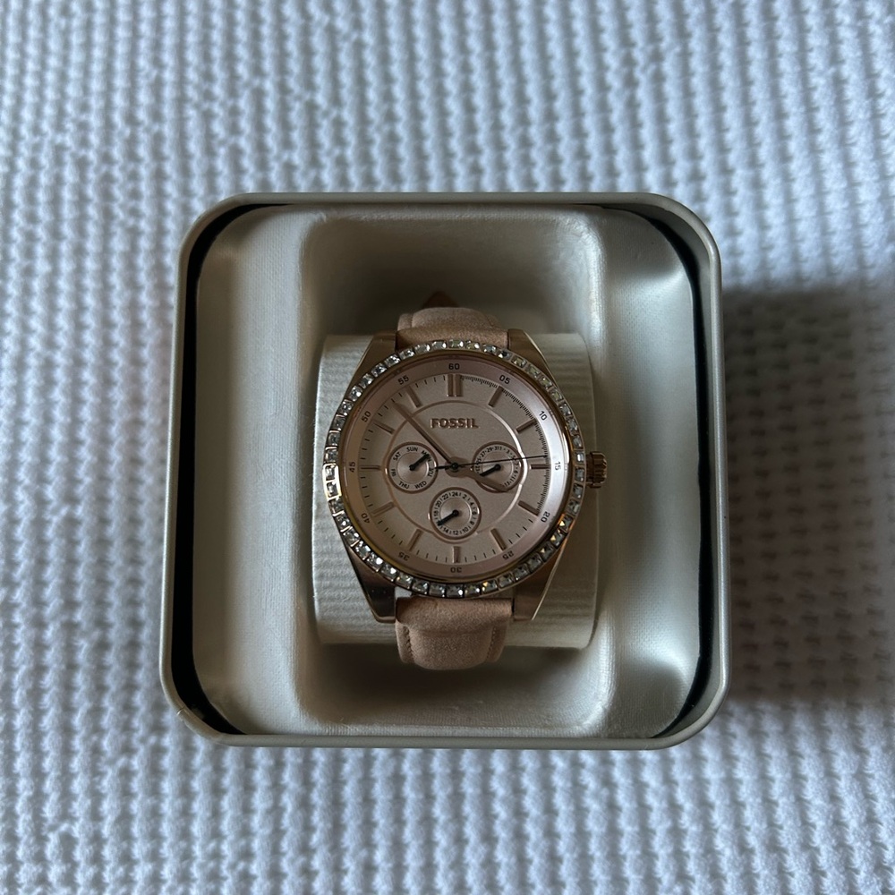 Fossil Rose Gold Watch